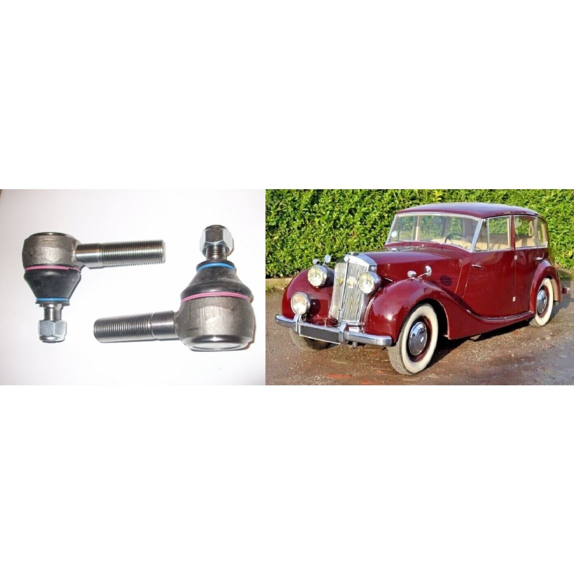 OUTER TRACK ROD ENDS x2 (Triumph Renown) (1949- 54) 